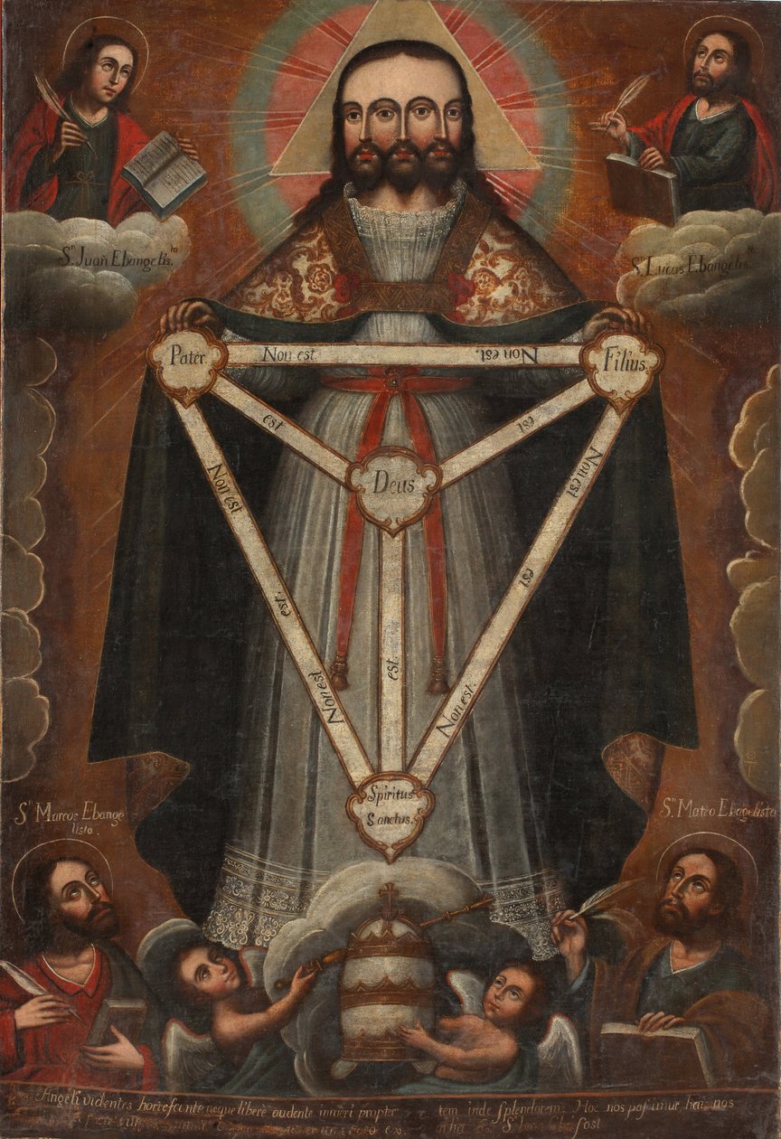 Dreifaltigkeit von Cuzco School