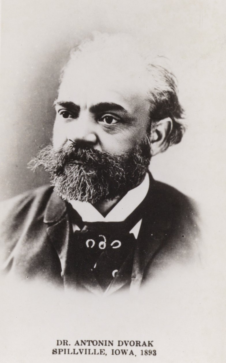 Antonín Dvořák in Spillville, Iowa, 1893 von Czech Photographer