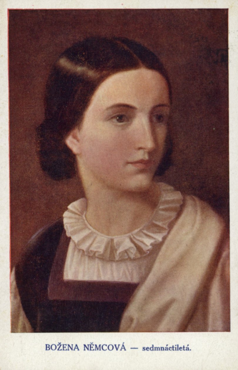 Božena Němcová (1820-1862), tschechische Schriftstellerin von Czech School