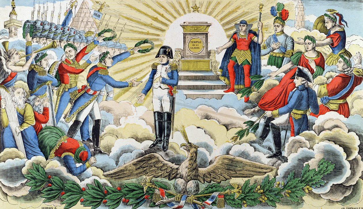 Apotheose von Napoleon I (1769-1821) von D. Georgin