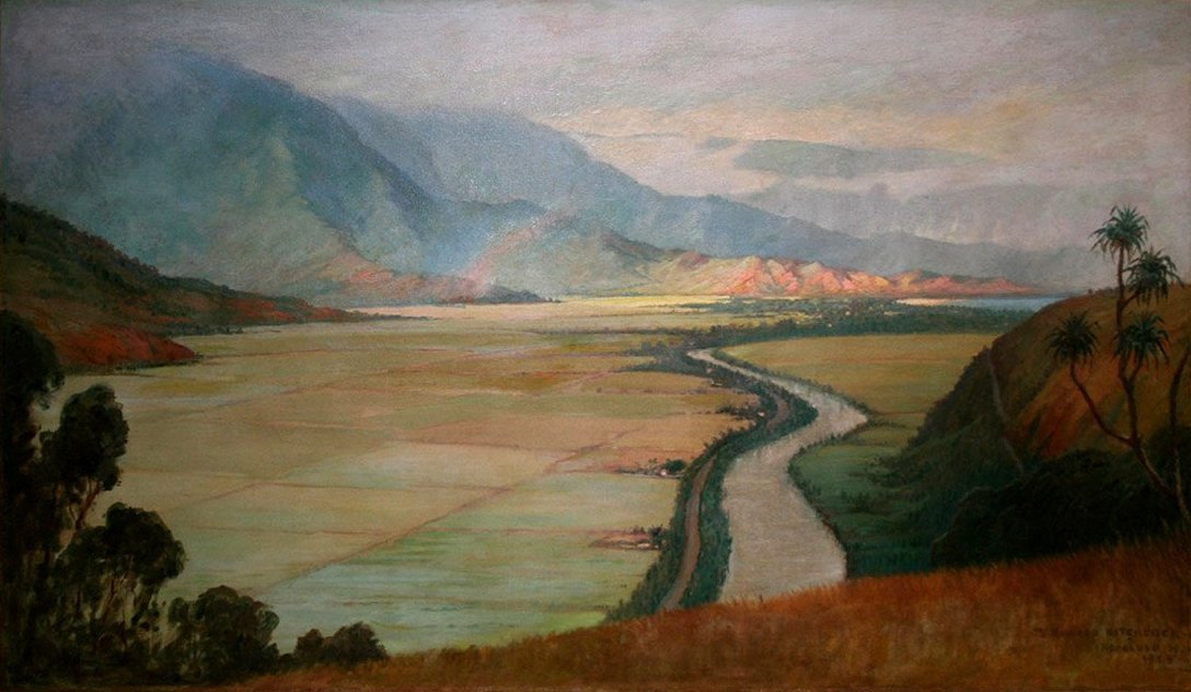 Hanalei-Tal von D. Howard Hitchcock