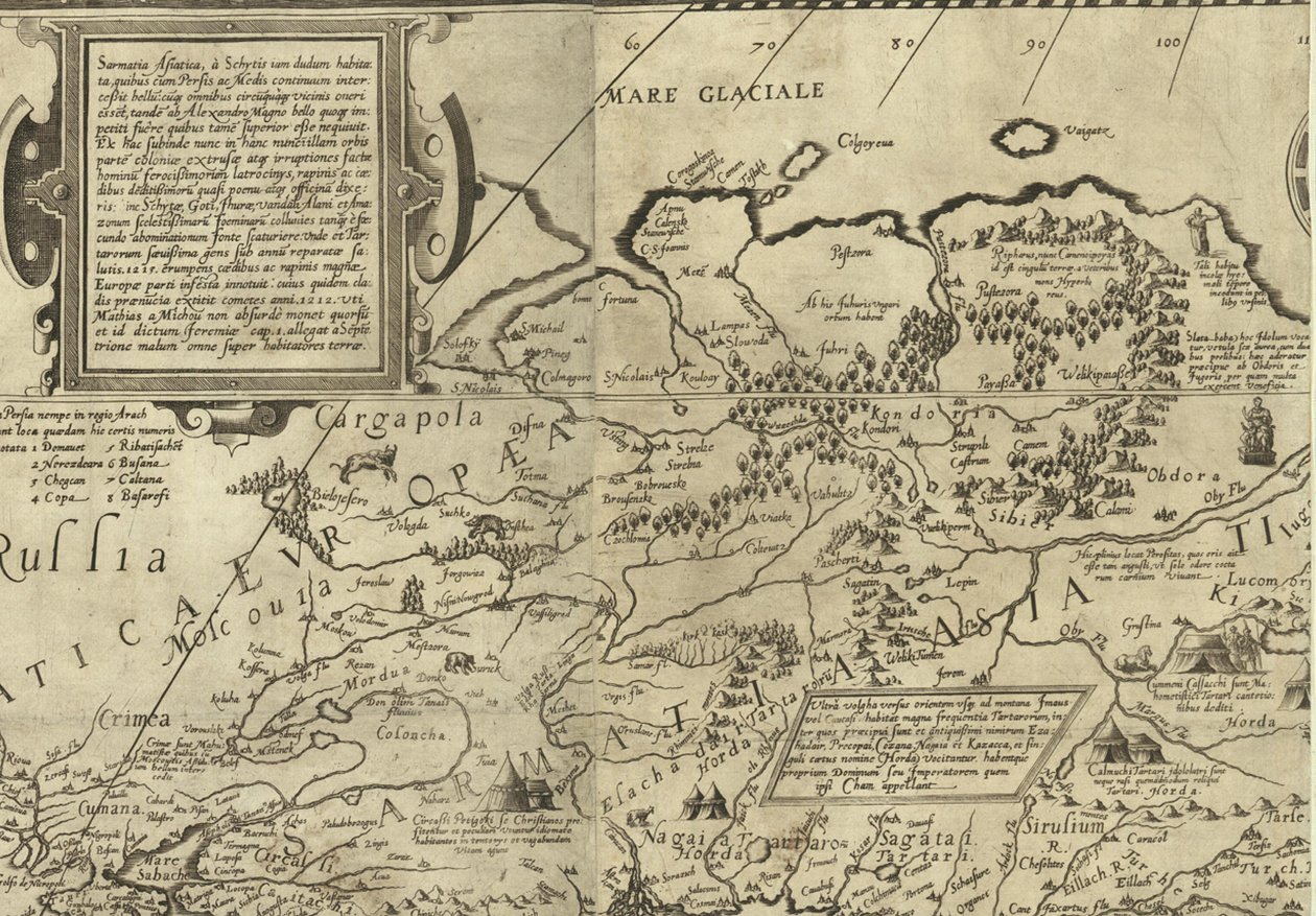 Daniel Keller. Asiae nova descriptio (Antwerpen, 1590) von Daniel Keller