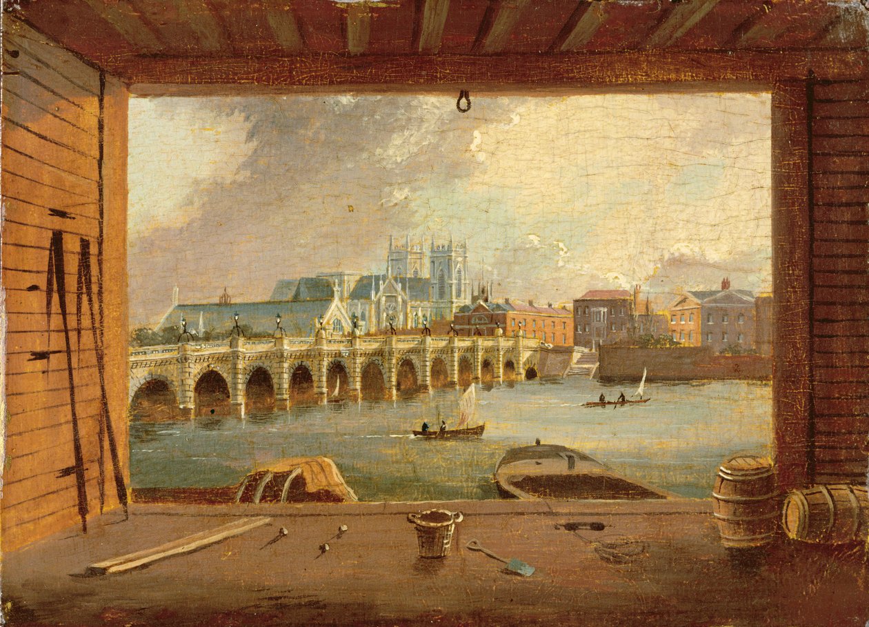 Ansicht der Westminster-Brücke von Daniel Turner