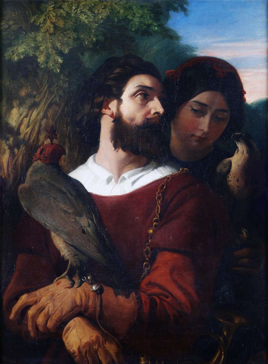 Der Falkner von Daniel Maclise