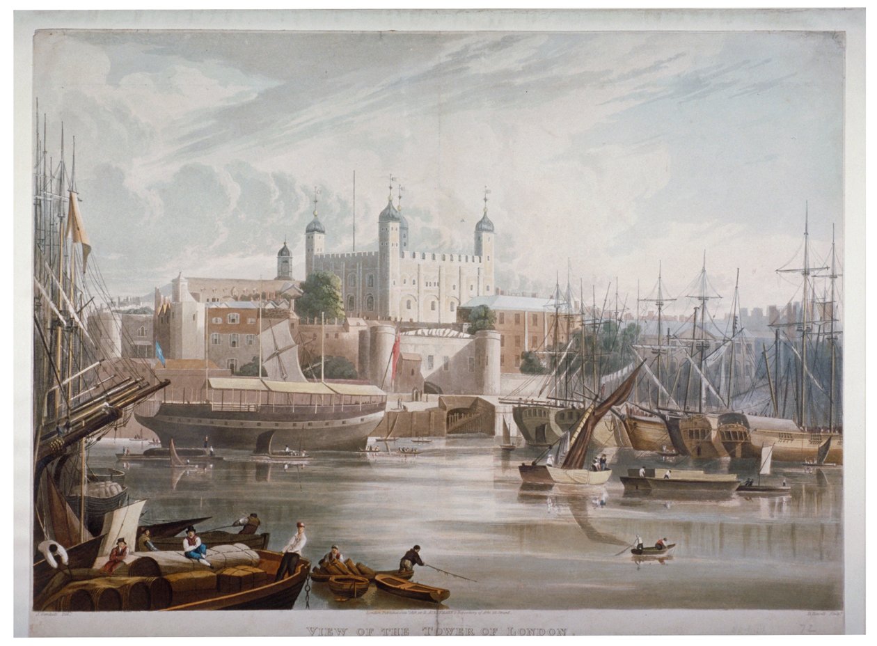 Tower of London, 1819 von Daniel Havell