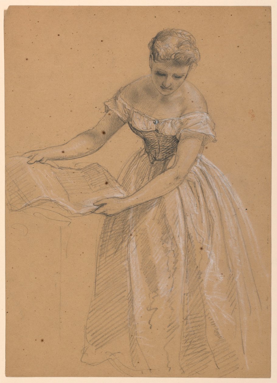 Stehende Frau, 1860 von Daniel Huntington