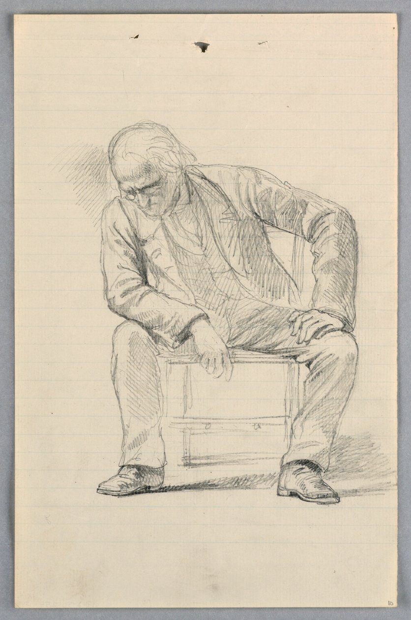 Studie für "Wissenschaftliche Gruppe" von Daniel Huntington