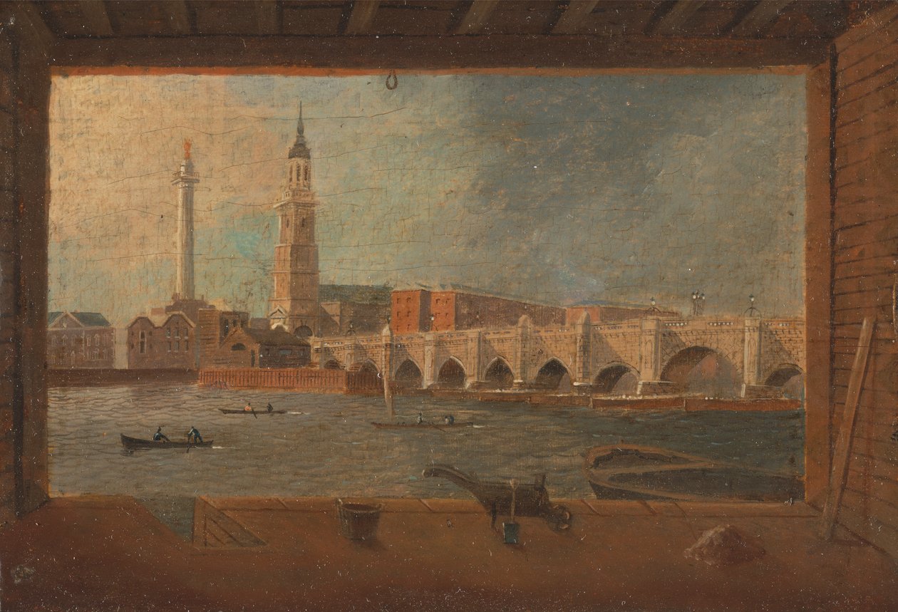 Ansicht der London Bridge von Daniel Turner