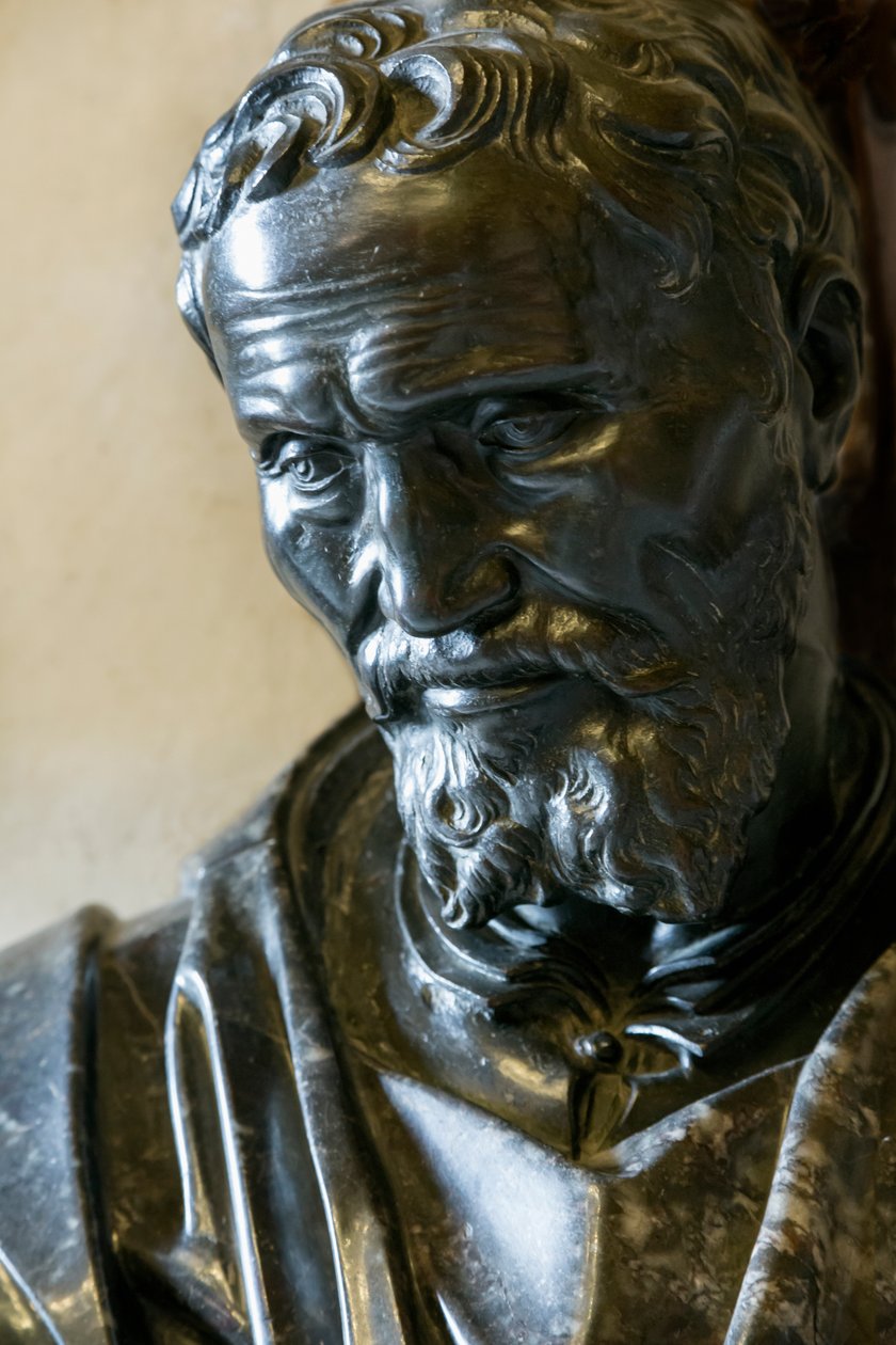Büste von Michelangelo von Daniele da Volterra