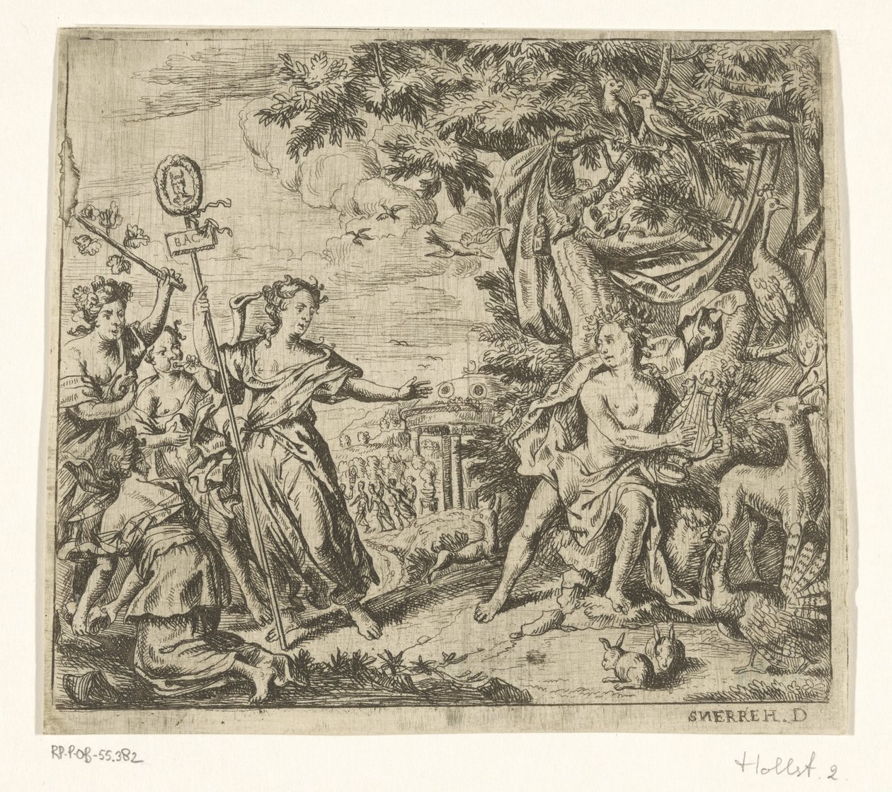 Orpheus und die Mänaden von Ciconia von Daniël Herreyns (I)