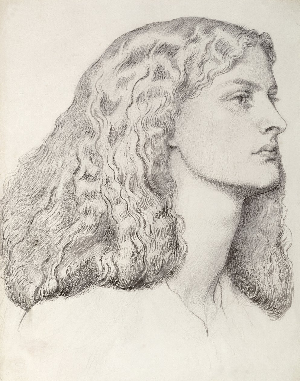 Annie Miller von Dante Gabriel Charles Rossetti