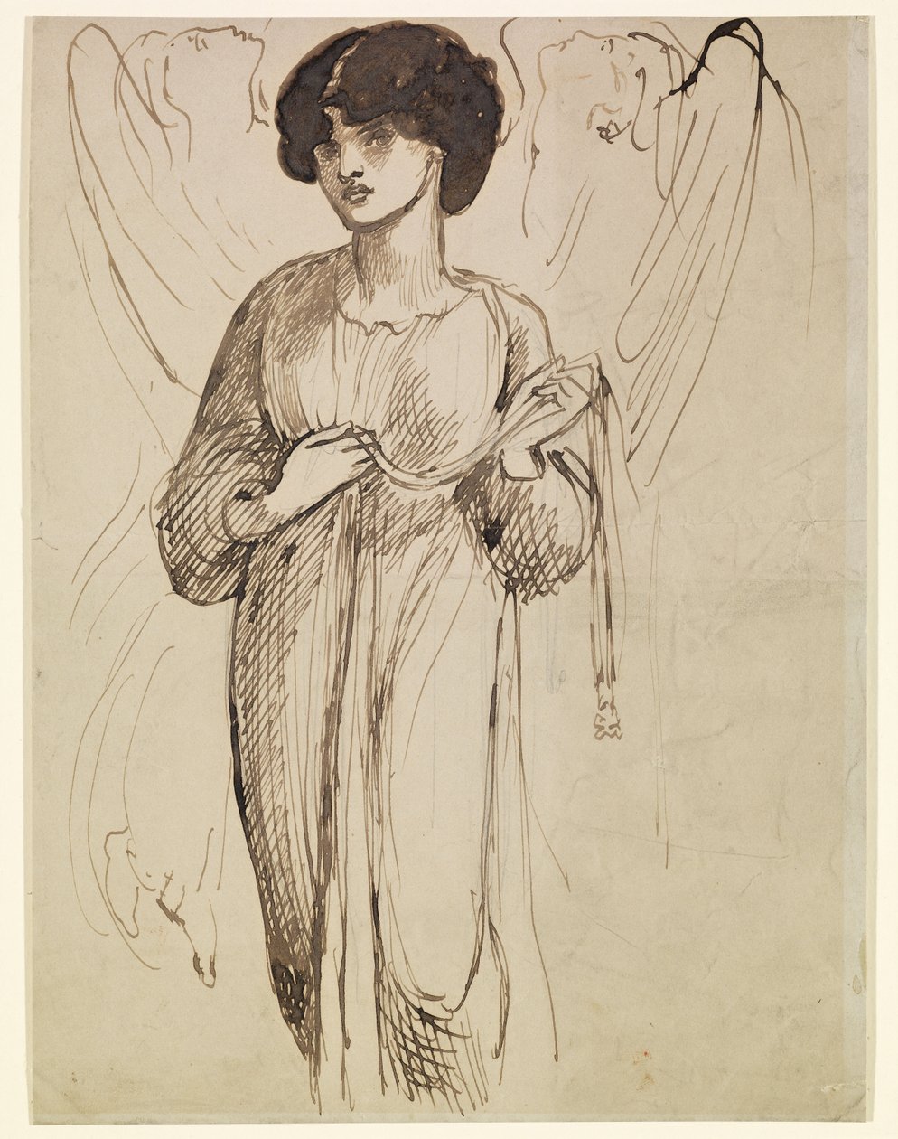 Astarte Syriaca - Figurenstudie von Dante Gabriel Rossetti