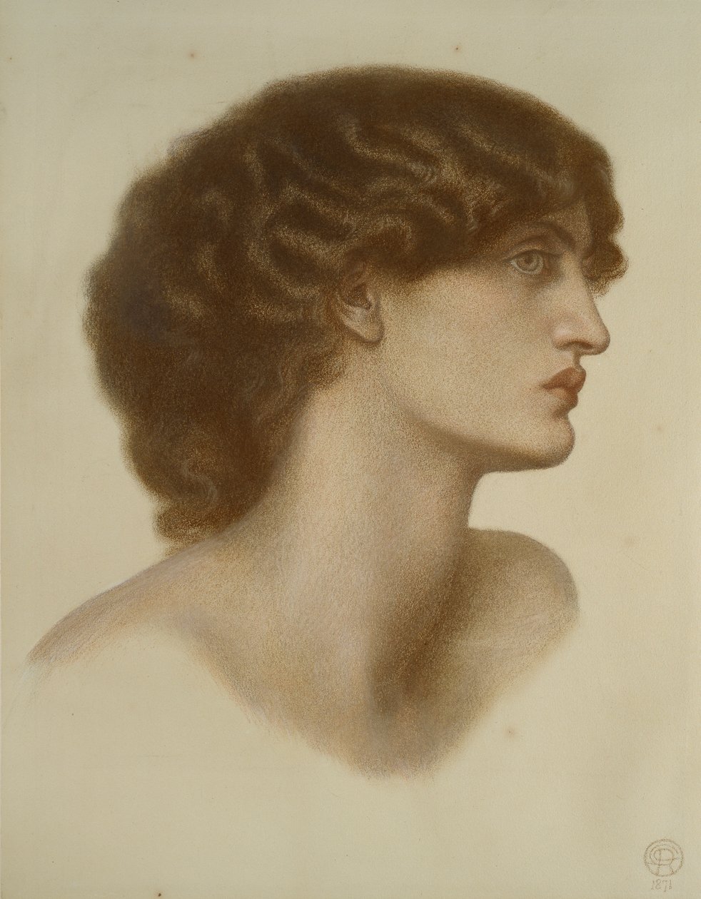 Perlascura, 1871 von Dante Gabriel Rossetti