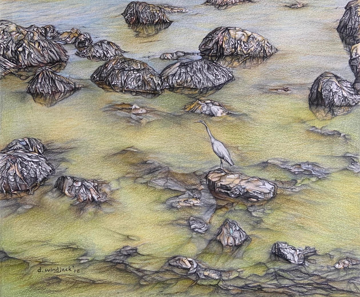 Landing Pad, 2018 von Darrell Windjack