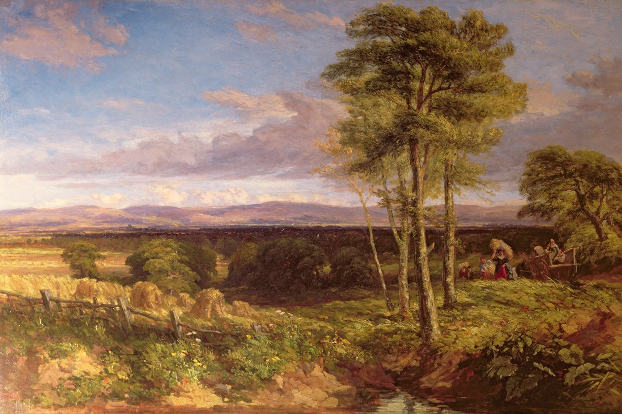 Ein Tal von Clwyd, 1846 von David Cox