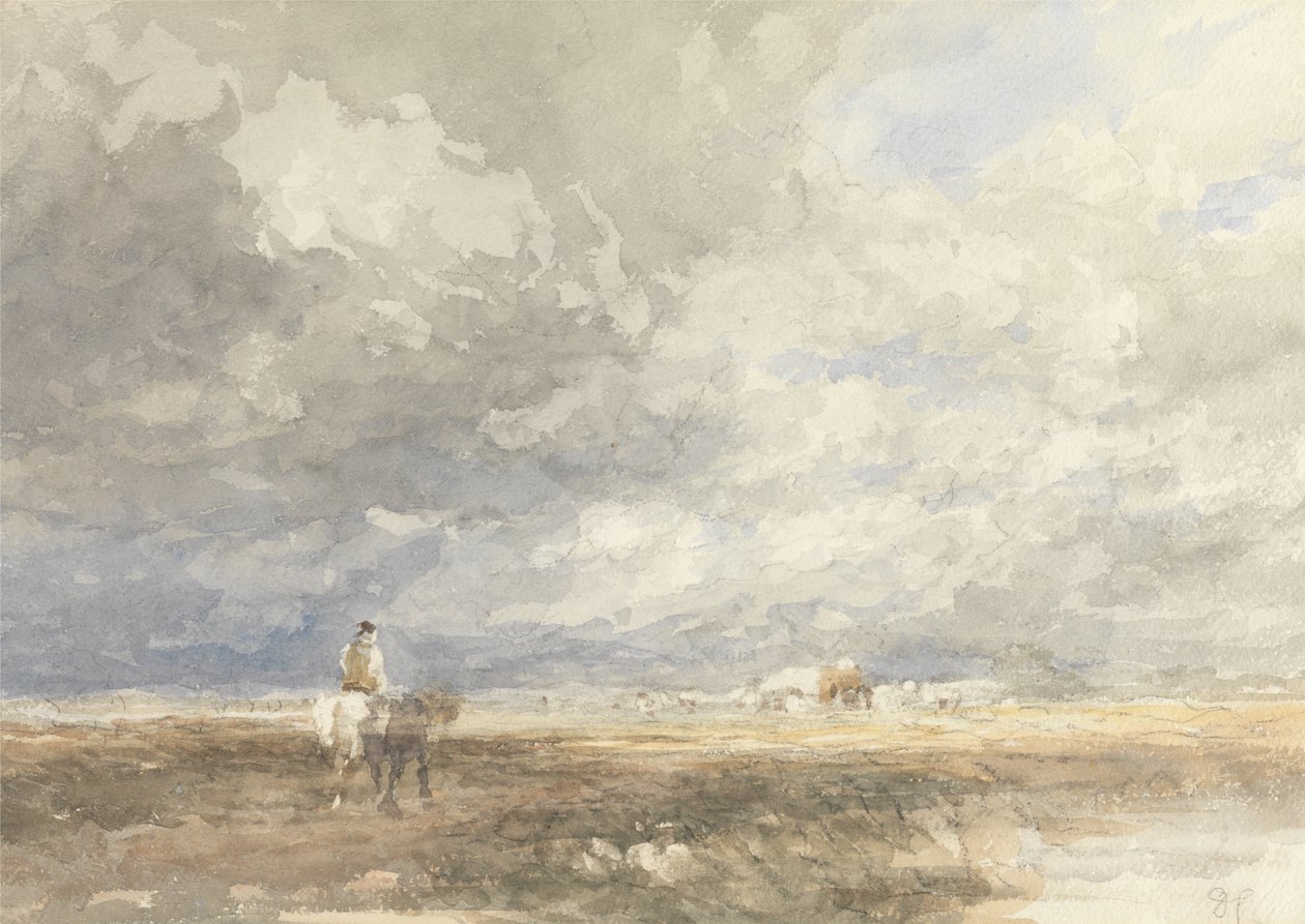 Zum Heufeld gehen von David Cox