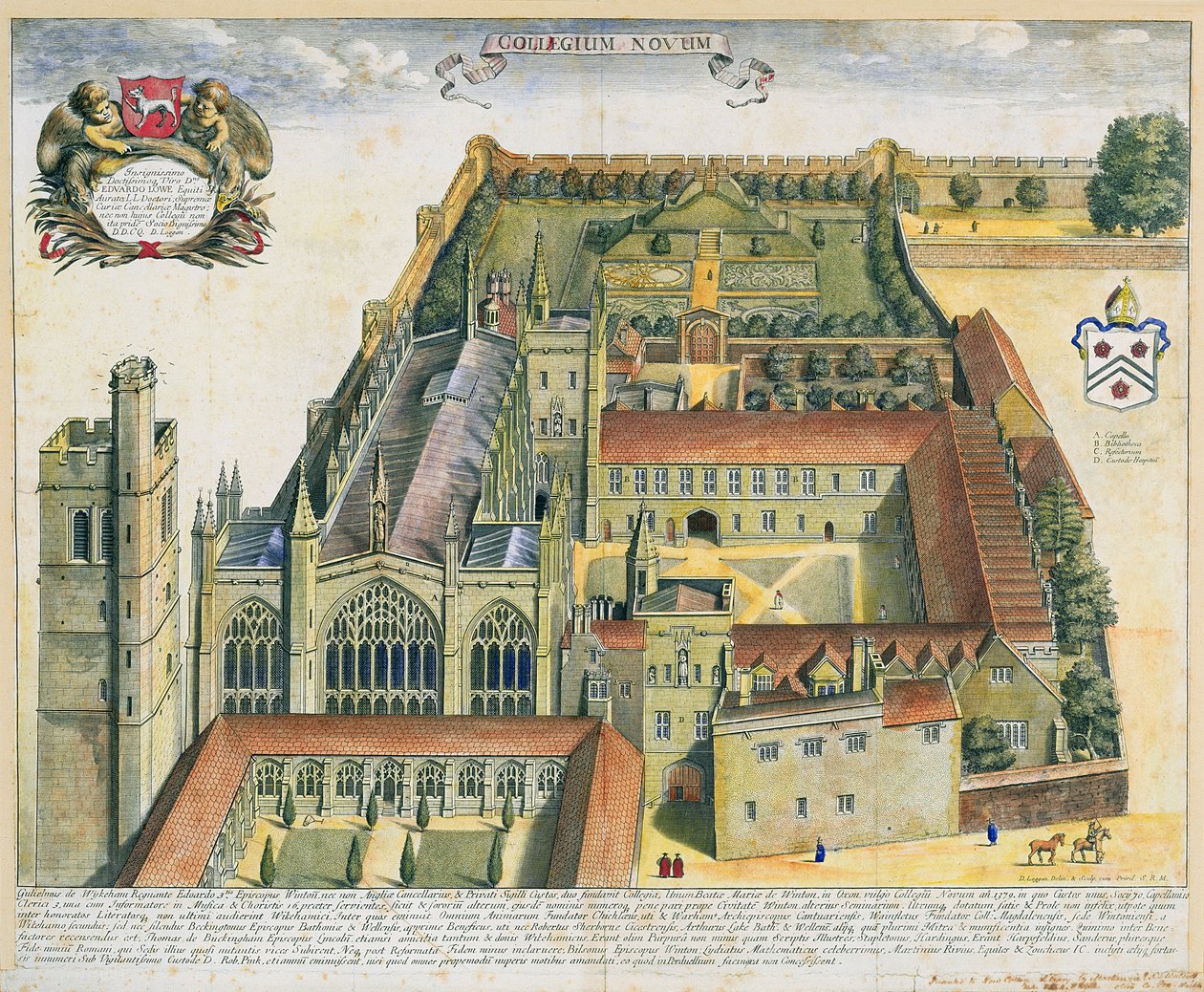 New College, Oxford, aus 
