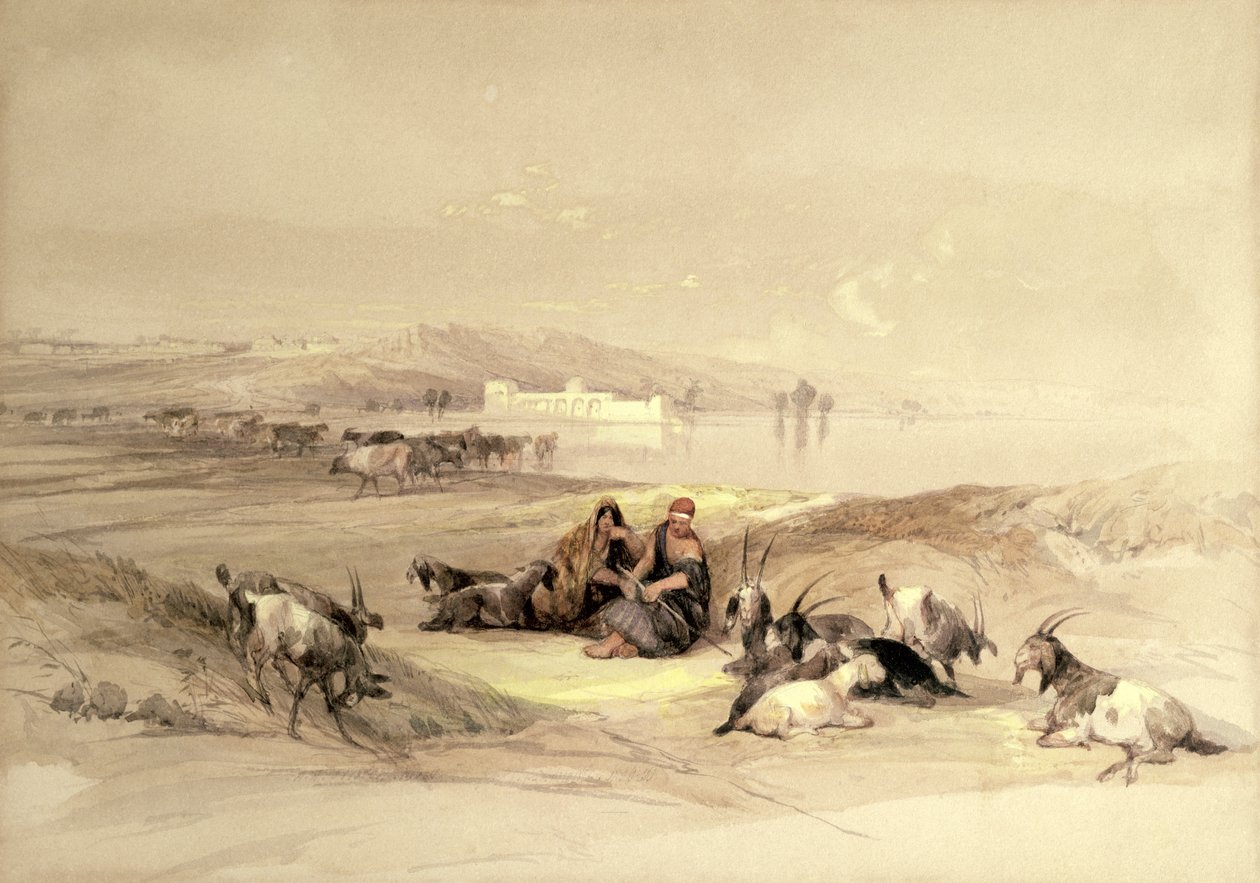 Antikes Aschdod von David Roberts