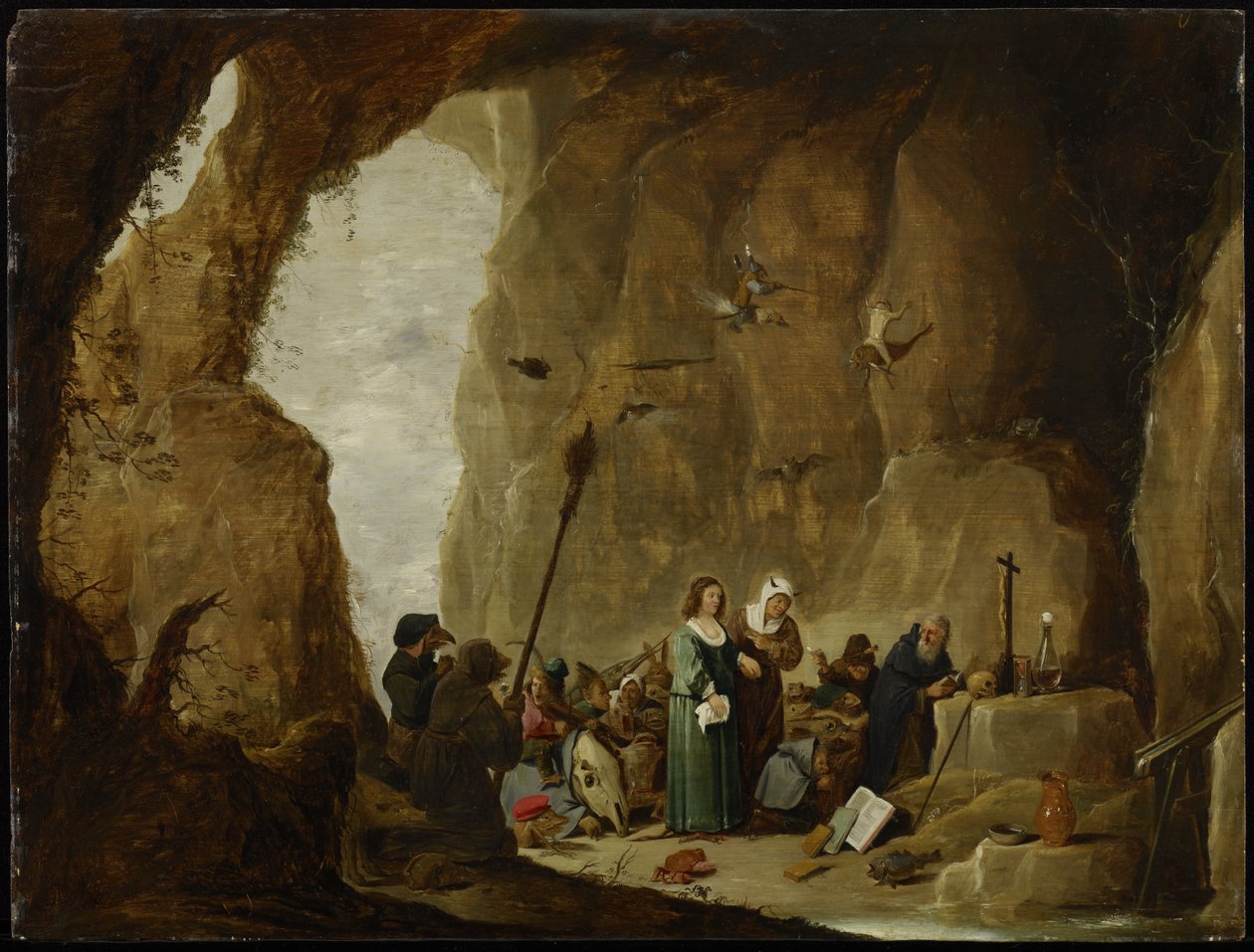 Die Versuchung des heiligen Antonius von David Teniers the Younger