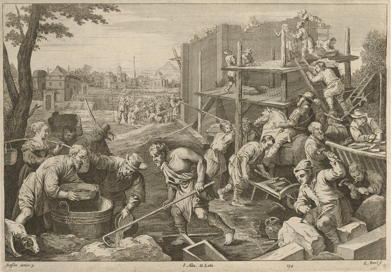Turmbau von David Teniers the Younger