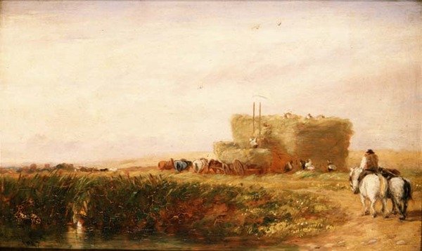 Das Heufeld von David Cox