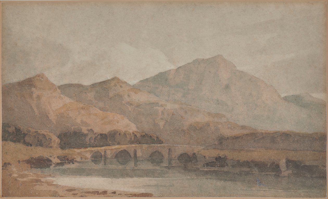 Ansicht in Nordwales von David Cox