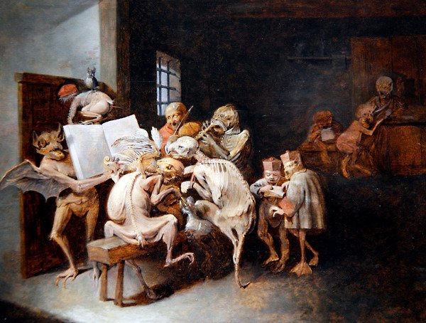 Die Musikstunde von David III Ryckaert