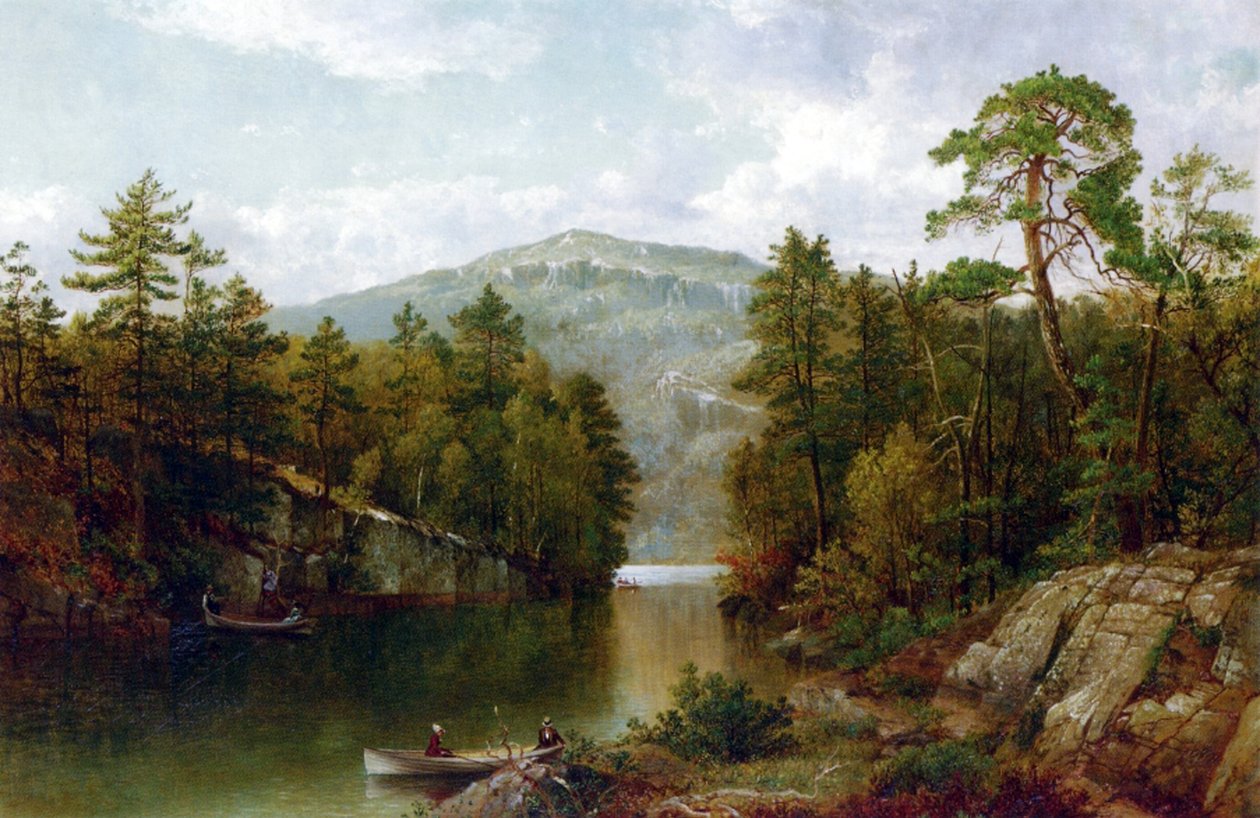 Der Lake George, 1876 von David Johnson