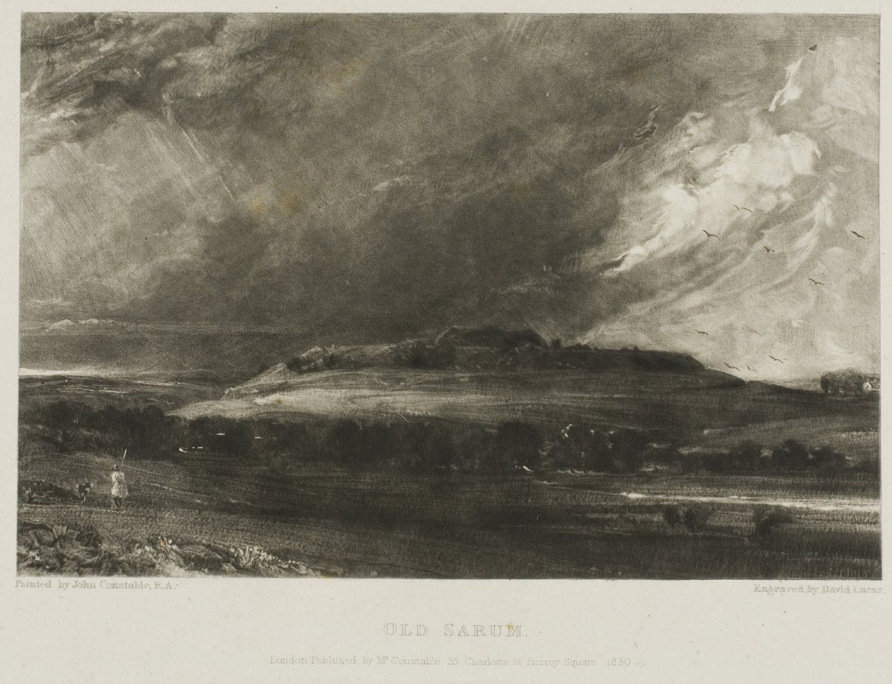 Old Sarum von David Lucas