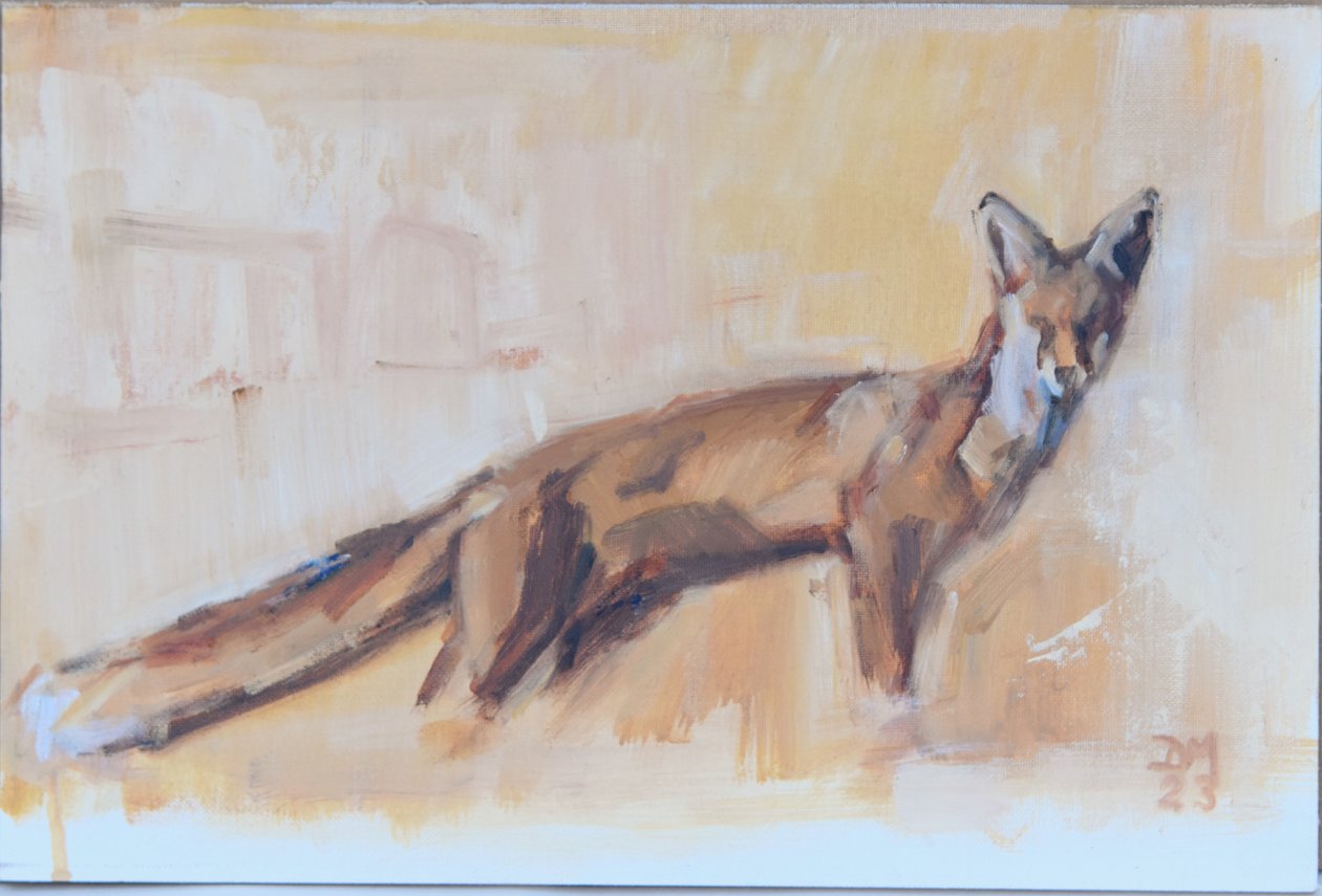 Roter Fuchs, 2022 von David Mayer