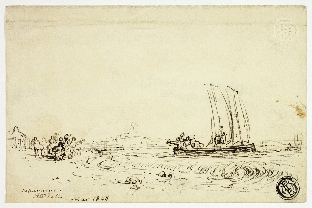 Abreise von David Octavius Hill