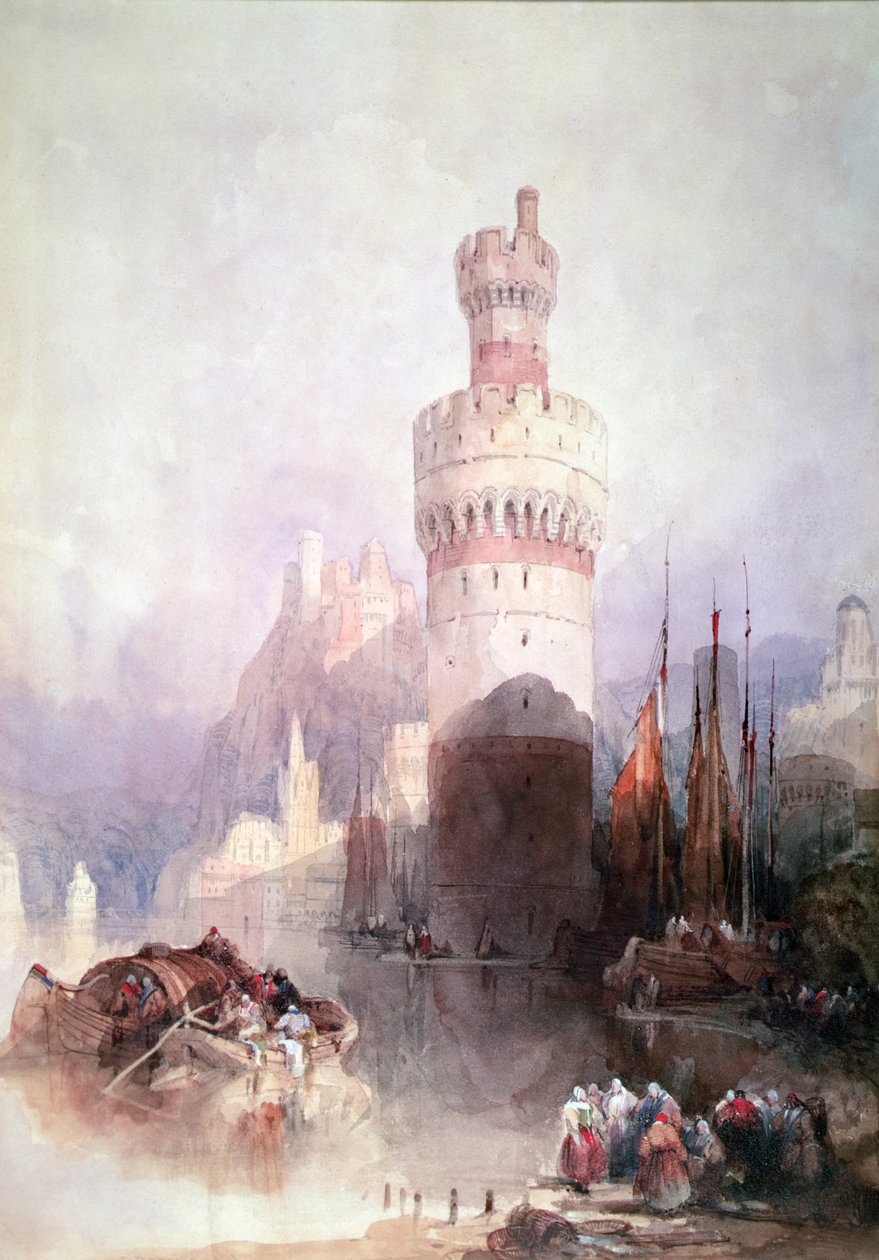 Oberwesel von David Roberts