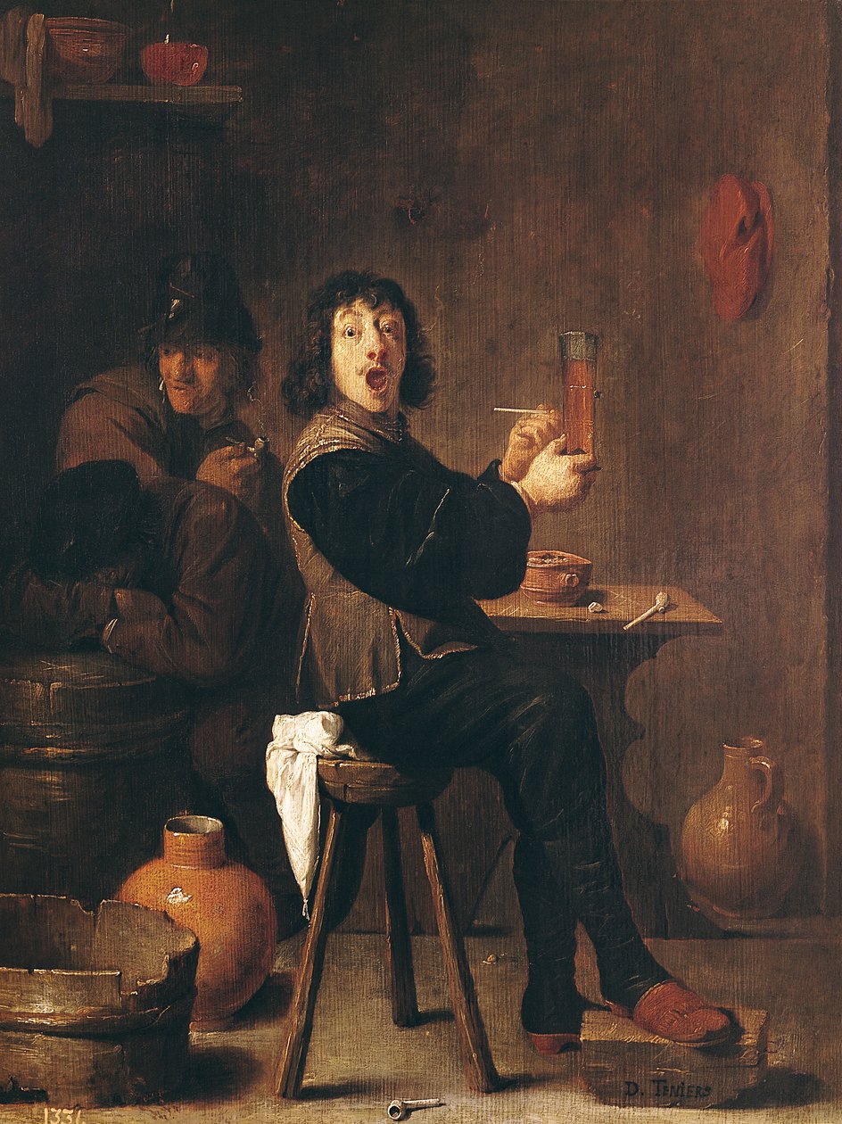 Der glückliche Soldat von David Teniers the Younger