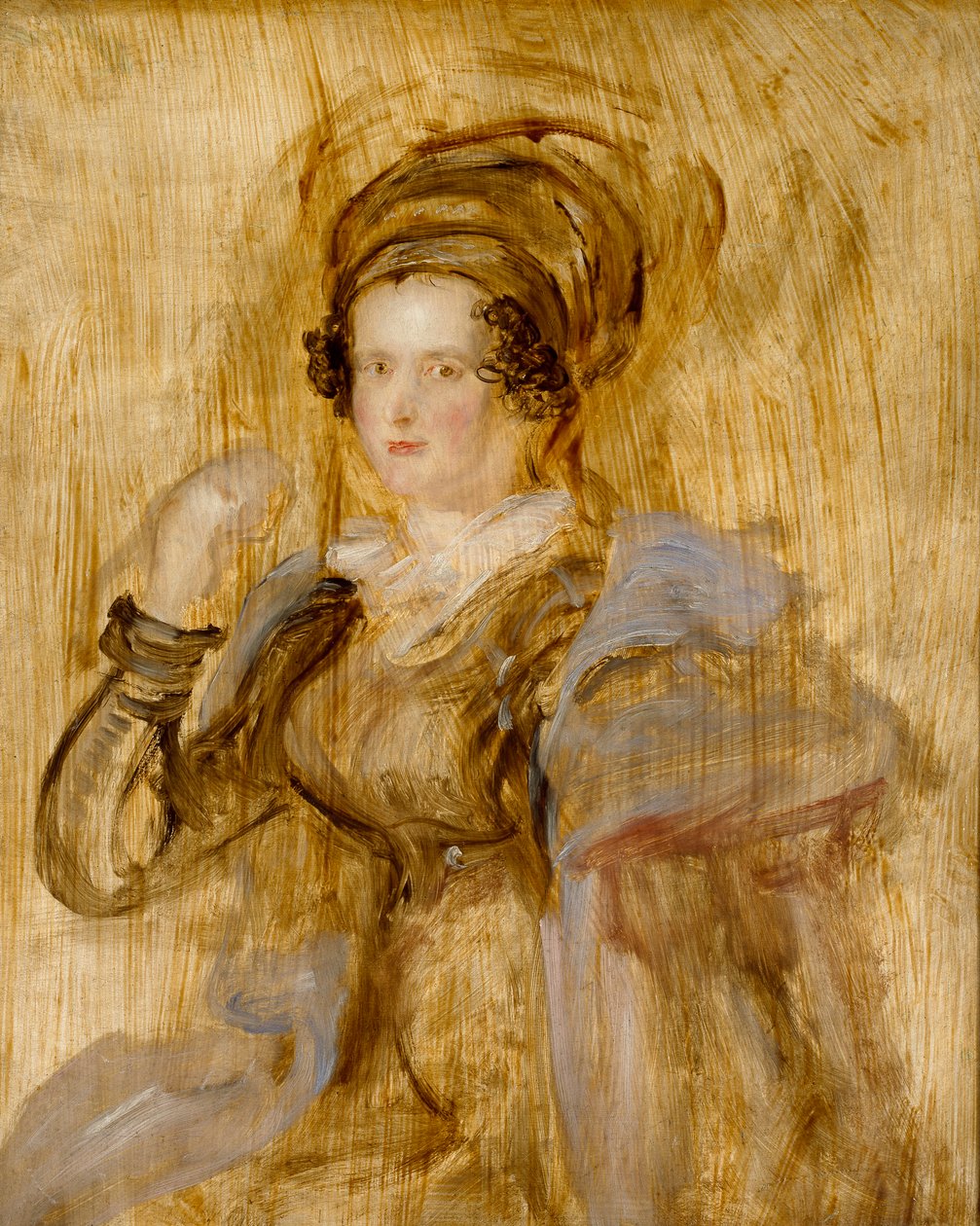 Maria, Lady Callcott, späte 1830er von David Wilkie