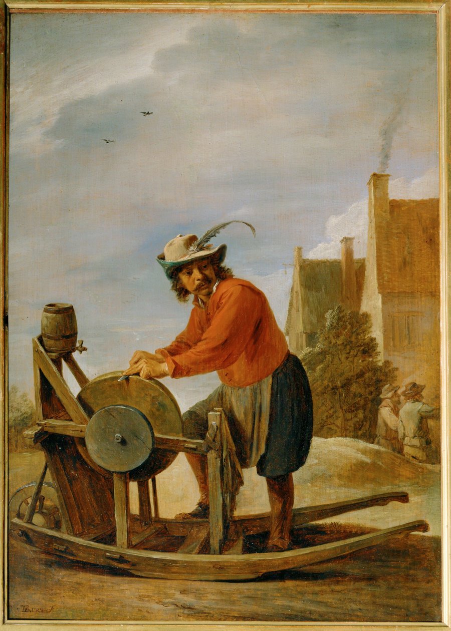 Der Messerschleifer von David the Younger Teniers