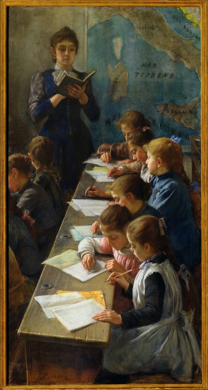 Die Diktatstunde, 1891 von Demetrio Cosola