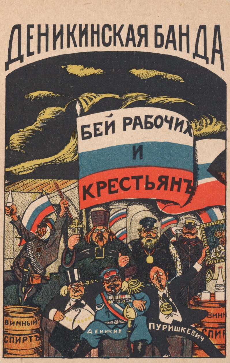 Die Denikin-Bande, 1919 von Deni