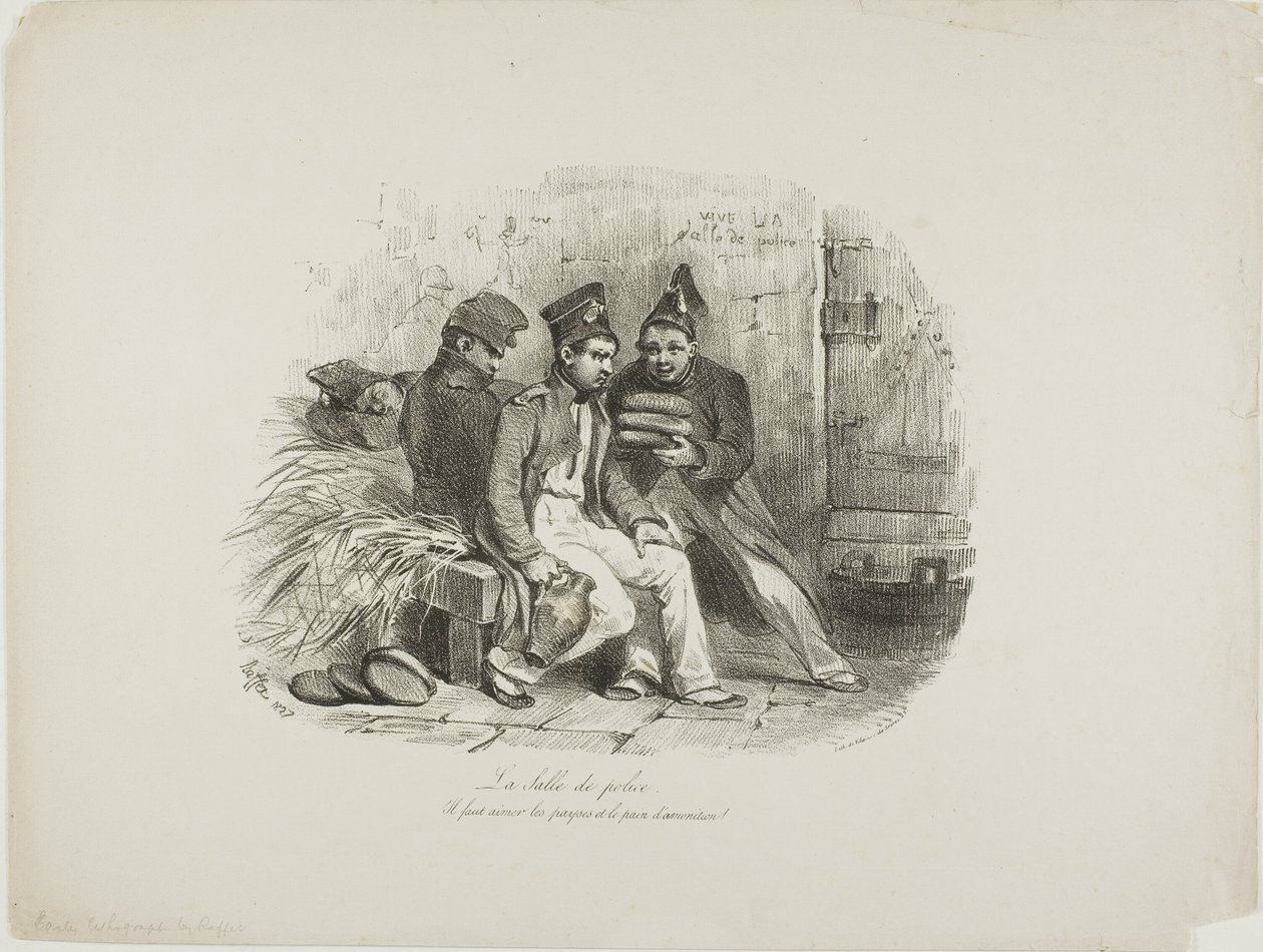 Militärgefängnis von Denis Auguste Marie Raffet