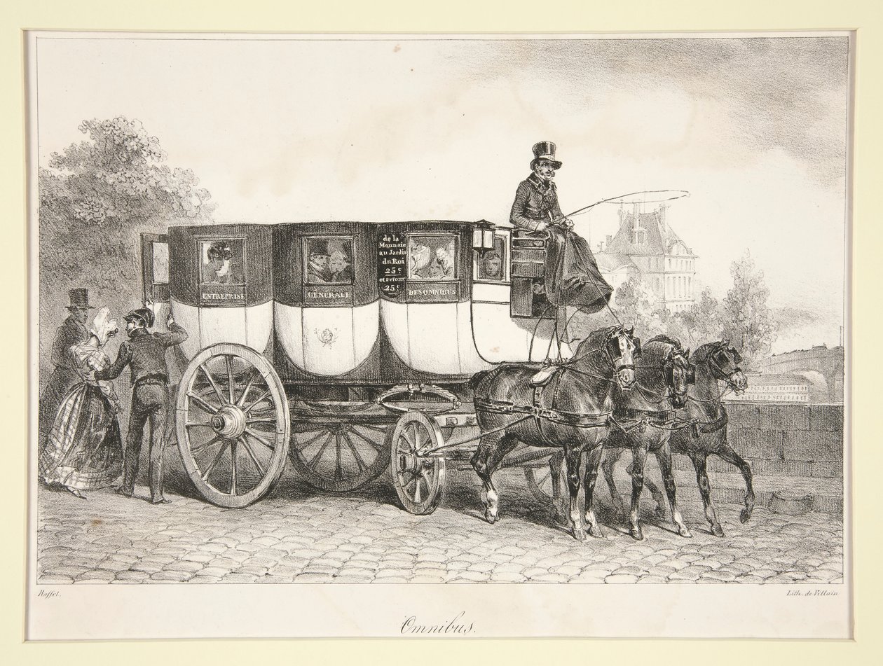 Omnibus von Denis Auguste Marie Raffet