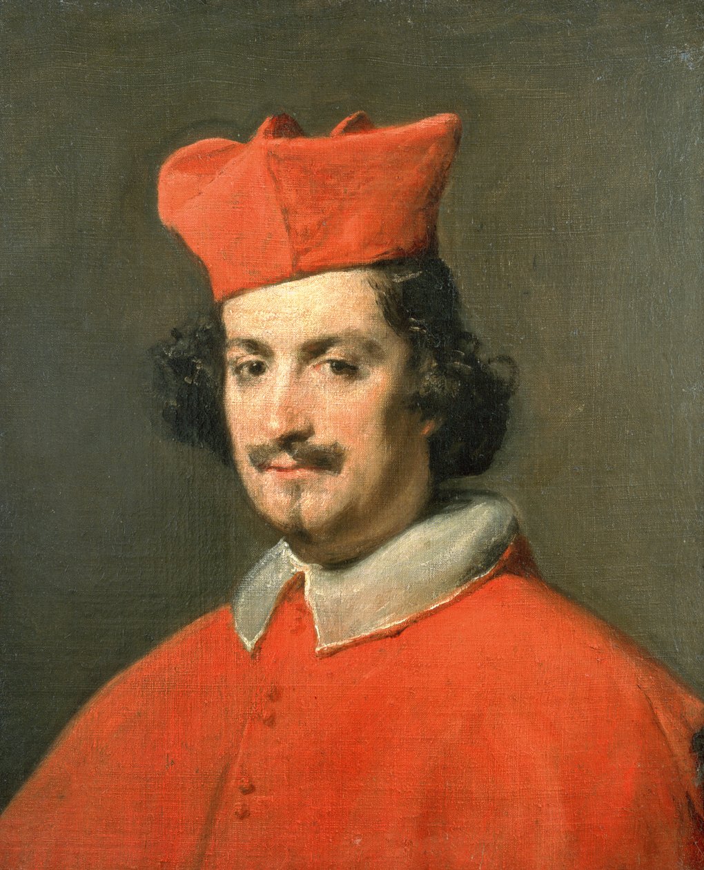Porträt von Kardinal Camillo Astali Pamphili, 1650 von Diego Velázquez