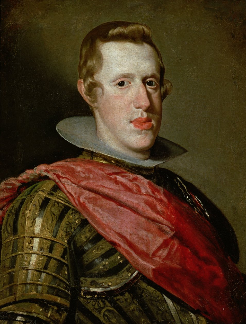 Porträt von Philipp IV. (1605-65) in Rüstung, 1628 von Diego Velázquez