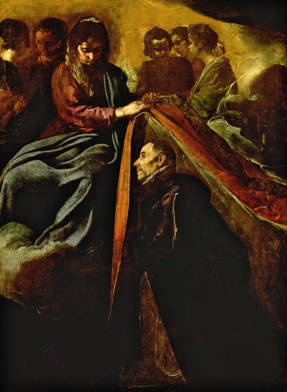 Die Jungfrau erscheint dem Heiligen Ildephonsus und gibt ihm ein Gewand von Diego Velázquez