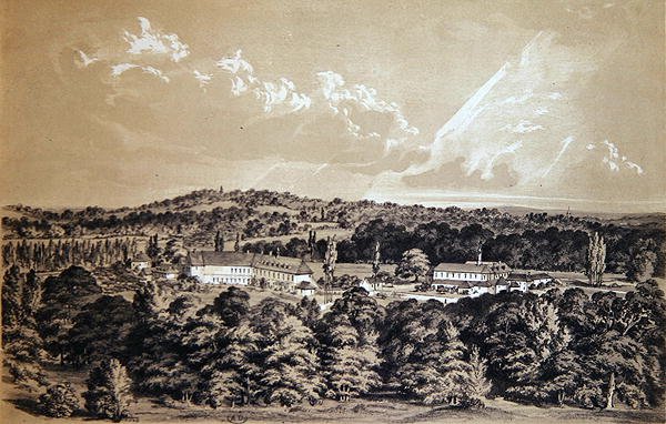 La Grande Trappe, ca. 1860 von Dieudonne Auguste (after) Lancelot