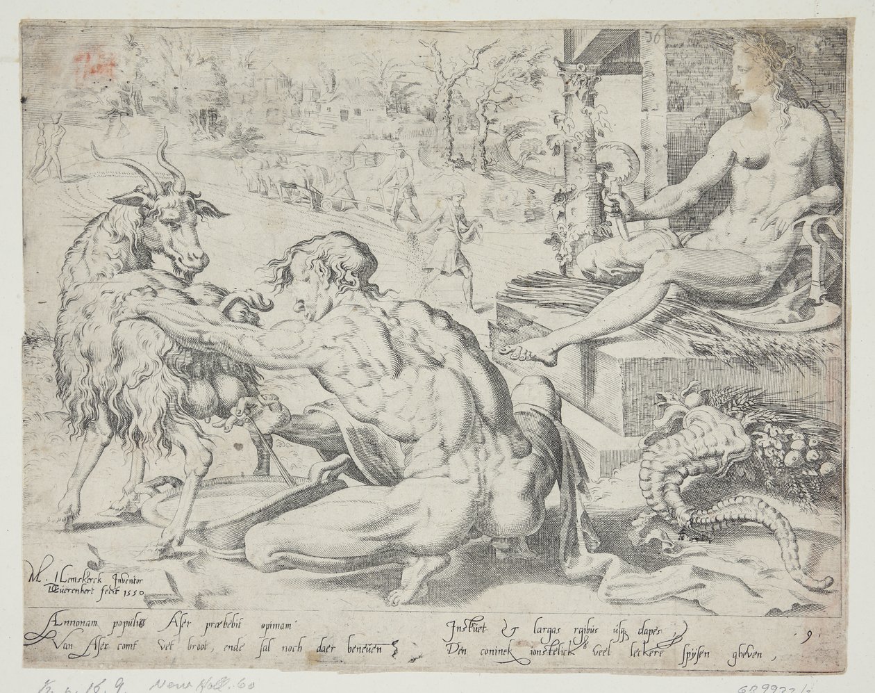 Asher von Dirck Volckertsz. Coornhert
