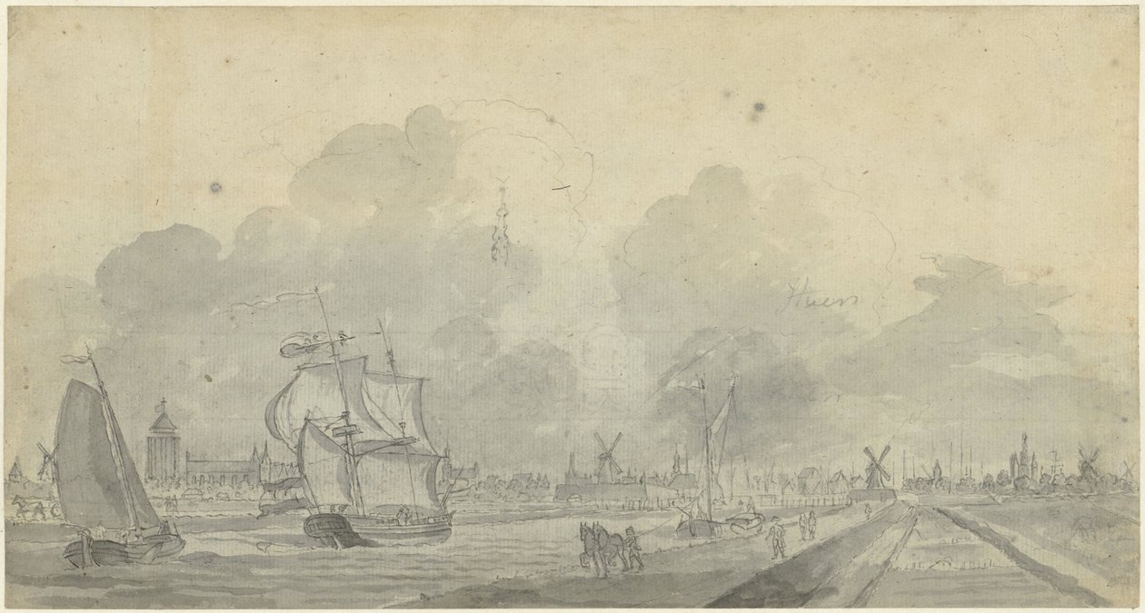 Ansicht von Zierikzee von Dirk de Jong