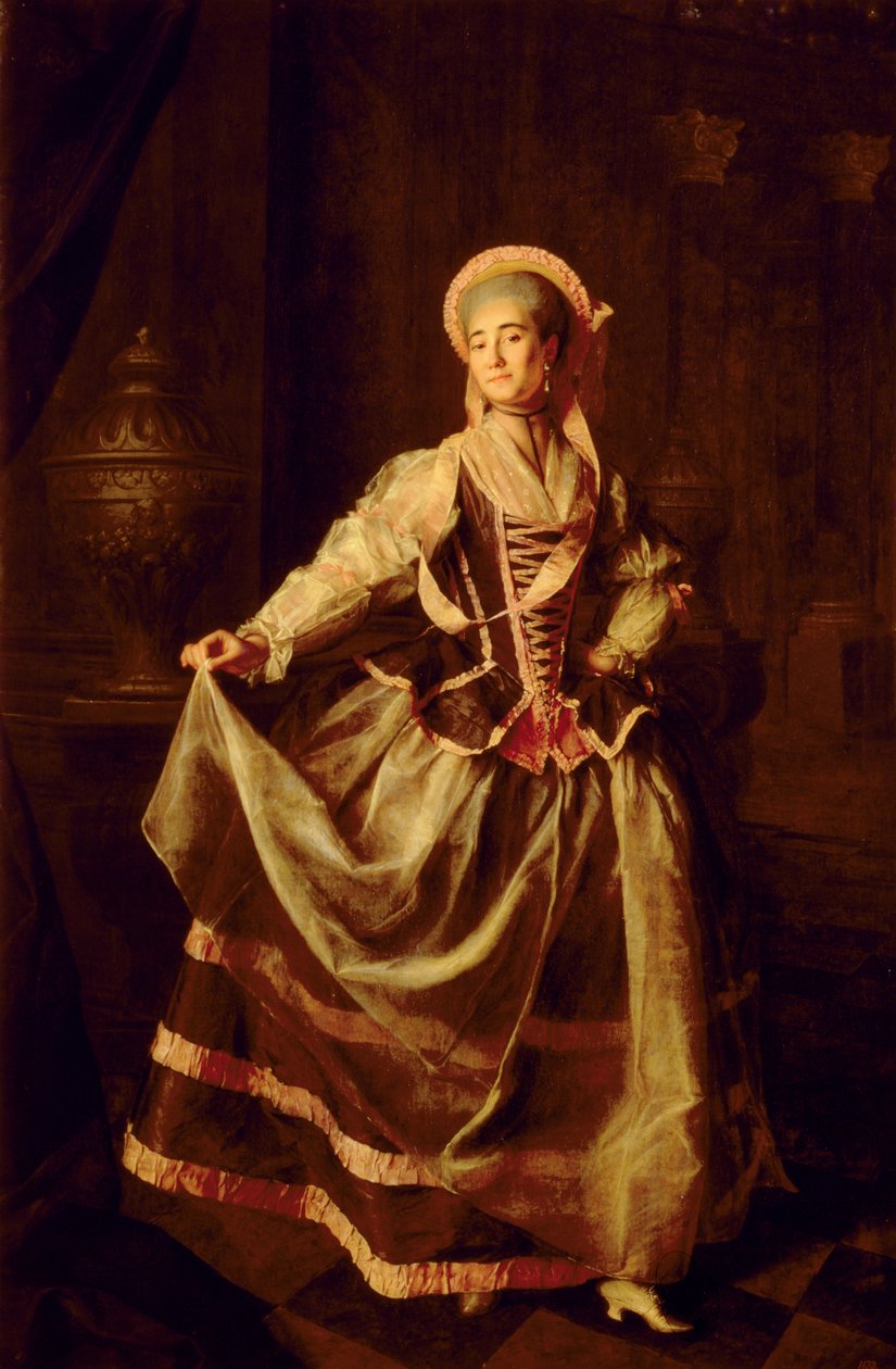 Porträt von Alexandra Petrovna Liovshina (1757-82) 1775 von Dmitri Grigorievich Levitsky