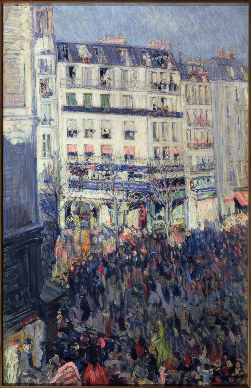 Mardi Gras in Paris von Dmitri Michailowitsch Tarchow