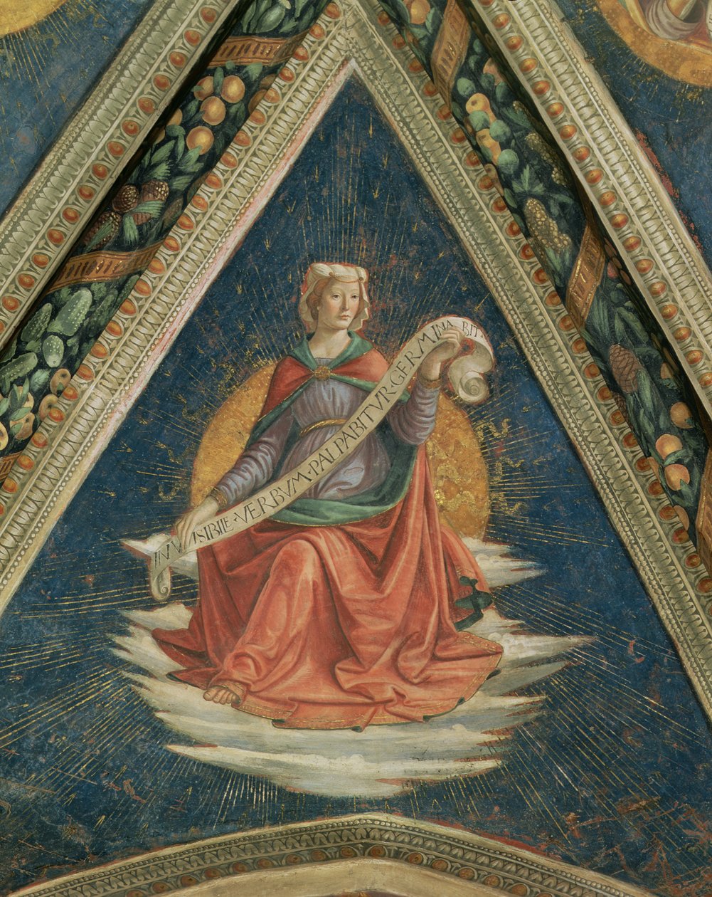 Eine Sibylle, 1483-86 von Domenico Ghirlandaio