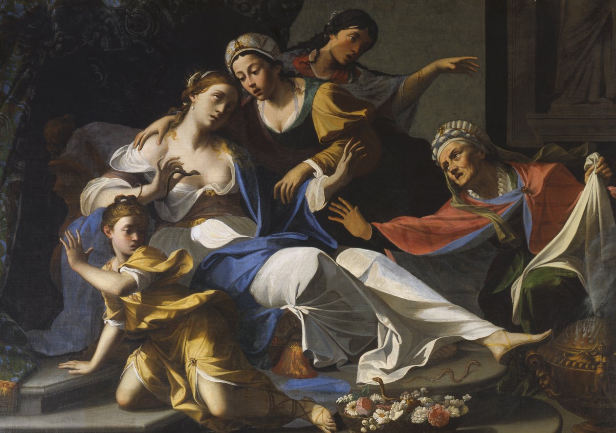 Tod der Kleopatra von Domenico Maria Muratori