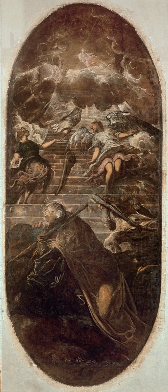 Jakobsleiter von Domenico Robusti Tintoretto